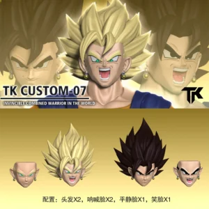 In StockTK Super Blue Super Competition Ordinary Dragon Ball Vegetable King Head Sculpture Accessories Pack Spot Collectible Toy