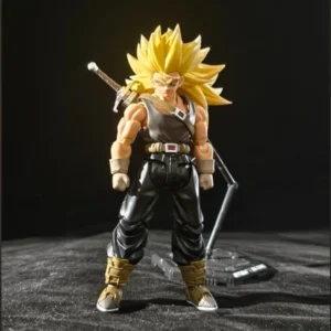 IN STOCK Toys SSS Studio Dragon Dbz S.H.F Figuarts SHF Dragon Son Trunks Ssj3 Super Saiyan 3 Anime Action Figure Toy Model Gifts