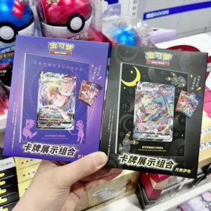 In Stock Original Pokes Trading Card Game Ptcg Eevee Show photo frames Chinese version Gift Box Desktop decoration Birthday Gift