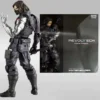 Kaiyodo Winter Soldier Revoltech Amazing Yamaguchi Bucky Barnes Captain America Anime Movable Action Figure