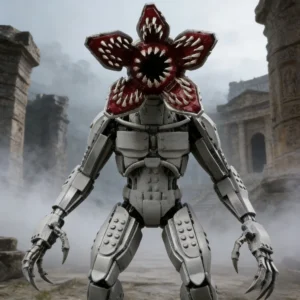 Monster Plant Devil Demogorgon Building Blocks Model Set Horror Theme Construction Toy for Halloween Decoration Gift