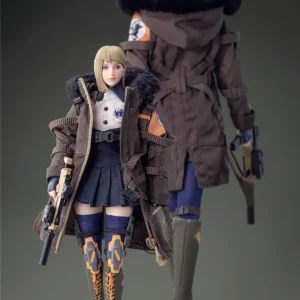 In Stock I8toys I8-72c323 1/12 Scale Katherine Pocket Official Collection Full Set Movable Doll 6'' Female Figure Model Toy