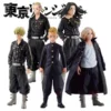 18cm 5pcs Tokyo Avengers Animation Peripheral Hanagaki Martial Arts Venue Keisuke Hanma Collectible Figure