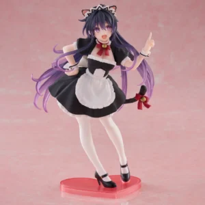 Original TAITO DATE A LIVE Coreful Yatogami Tohka (Nekomimi Maid ver.) Action Anime Figure 18CM Nice Collectible Model