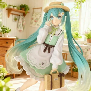 Fashion Hatsune Miku Country Anime Figure Toys Action Figurine PVC Model Collection Doll Birthday Gift Decorative Toy