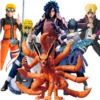 BLOKEES NARUTO Uchiha Madara Kyuubi Kurama Sasuke Minato Bijyudama Shippūden Bijuu Assembled Action Figure