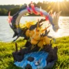 30cm Pokemon Dragonite Dragonair Dratini Statue Desk Collectible Figure