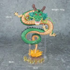 Anime Dragon Ball Shenron Summon Shenron Scene Anime Action Figure Model Gifts Collectible Figurines for Kids 18cm