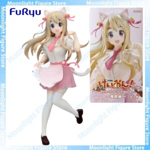 In Stock FuRyu Trio-Try-iT Kotobuki Tsumugi Desktop Cute Doll Anime Action Figure Toy Gift Model Collection