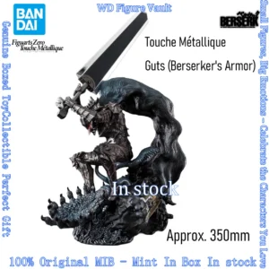 In stock Bandai Figuarts Zero Berserk Touche Metallique Guts (Berserker s Armor) 35cm Large-scale figure Genuine Boxed Toy Gift