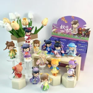 24 Solar Terms Series Blind Box Toys, Autumn Harvest & Winter Storage Dolls, Anime Action Figures, Decorative Ornaments, Gifts f