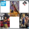 BANDAI BANPRESTO Super Saiyan 4 Goku Prize B&Angel Wukong&Majin Vegeta Anime for Action Figure