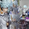 9cm/15cm/19cm/25cm Grieffith Berserk 3D Printed White Figurines DIY Painting Miniatures Models Collectible Figure