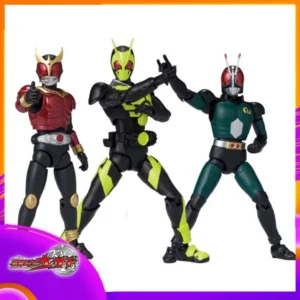 Bandai Kamen Rider Candy Toy Kuuga Zero-one Black RX 10cm Action Figure Model Room Decor Collection Toy Birhtady X-mas Gift Kid