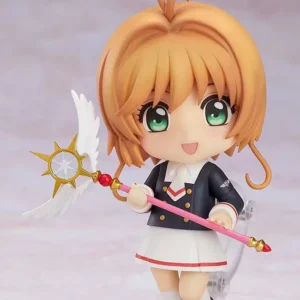 Japan Anime Card Captor Sakura Kinomoto Sakura Clear Card Cute Action Figures Model Toys for Girls