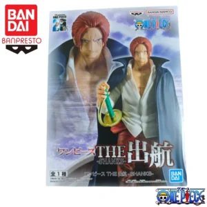 In Stock Bandai Original Banpresto One Piece Shanks Action Figure Model Doll Brand New Boxed Anime Characters Toys Model Garage