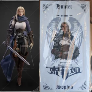 Height About 30CM 1/6 Scale Medieval Cold Face Aloof Hunter Sophia Warrior 12-inch Full Set Action Figure Soldier YMTOYS YMT103