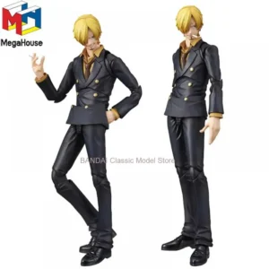 In Stock 100% Original MegaHouse Variable Action Heroes VAH Sanji ONE PIECE Anime Figure Model Collecile Action Toys Gifts