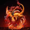 Anime Pokemon Charizard Figures 21cm Black Action Statue Collect Customized Collectible Figure