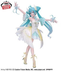 Hatsune Miku swan lake Toy Genuine Figure Model Anime Boxed Banpresto BANDAI