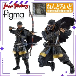 Max Factory Original Figma # 509 Series Ghost of Tsushima Jing Jing Ren Joint Mobile Doll Exquisite Model Handmade Toy Gift