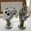 Cyberpunk 3D Gamepad Holder, Multi-functional Sci-Fi Mechanical Style Decoration Home Perfect Match Collectible Figure