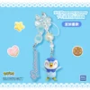 Pokemon Keychain Pikachu Piplup Rowlet Alcremie Anime Mobile Phone Chain Strap String Action Figure