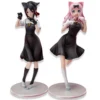 22CM Anime Game Kaguya-sama Love Is War Fujiwara Chika Rabbit Model Collectible Figure