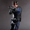 Resident Evil Game Leon Kennedy RPD Uniform Armed Statue for Steam Collectible Figure