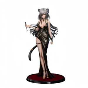 Fast Shipping Original Myethos Arknights 1/7 Schwarz Formal Dress Ver. Genuine Action Anime Figure PVC Model 24.2Cm