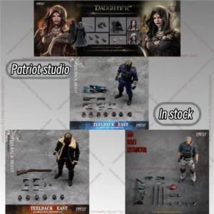 Patriot Studio Resident Evil 4 Virus Nemesis Leon Kennedy Li Sanguang Soldiers High Quality Movable