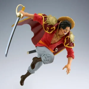 [Original] Genuine Bandai Banpresto One Piece Battle Record Collection Gol.d.roger Anime Figure Model Collector Figurine Toys