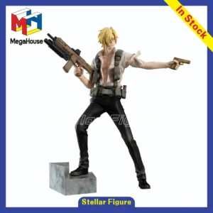 【SF】In Stock MegaHouse GEM Series BANANA FISH Ash Lynx Aslan Jade Callenreese Figures Model Collection Gift