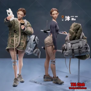 Limited Stock 1/6 Scale City Girl Mu 12 Inch Full Set Movable Action Figure CG001A MR.Z Beautiful Girl Model Toy for Collectors