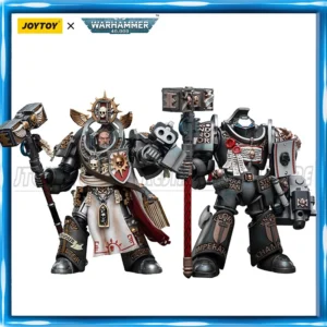 JOYTOY 1/18 Action Figures 40K Grey Knights Grand Master Voldus Caddon Vibova Anime Game Model Gift