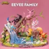 27cm/10.63in Anime Pokemon Eeveelution Statue Collectible Figure