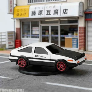 1/2pcs AE86 Car Model Ornament Initial D Dashboard Decor Mini Car Figure Desktop Decoration Gift for Car Fans Lovers