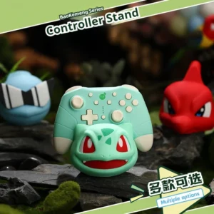 Squirtle Bulbasaur Animation Universal Game Controller Stand For Ps5 Xbox Switch2 Peripheral Accessories Base Ornament Model Toy