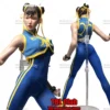 JO21X-60 1/6 Scale Cosplay Chun Li Bodysuit Jumpsuit Onesize Blue Costume Accessory