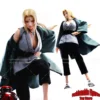 1/12 Women Soldier Robe Naruto Godaime Hokage Tsunade Green Coat Tight Pants Action Figure