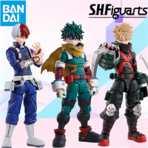 In Stock BANDAI Original S.H.Figuarts My Hero Academia HIMIKO TOGA DEKU SHOTO Katsuki Bakugo SHF Action Figure Model Toy Gift