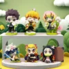 2026 Tanjiro Kamado Nezuko Demon-Slayer Anime Cartoon Blind Box Creative Personalized Collectible Figure