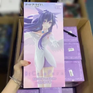 In Stock Genuine FuRyu BiCute Pure DATE A LIVE 23cm Yatogami Tohka Anime Action Figurine Collection Ornament Model Toy Gift