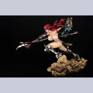 Original ORCATOYS 1/6 Erza Scarlet Knight White Armor 31.5CM PVC Anime Action Figure Model Toys Fan benefits