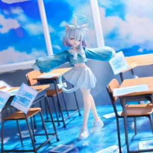 8.27in/21cm Anime Blue Archive Figure Blue Arona Action Figures PVC Statue Model Collection Toys Gifts