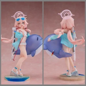 21cm Blue Archive - "Oji-san" Hoshino Tsubaki Swimsuit Ver. "Lazy Girl" Figure Boxed Collectible Model
