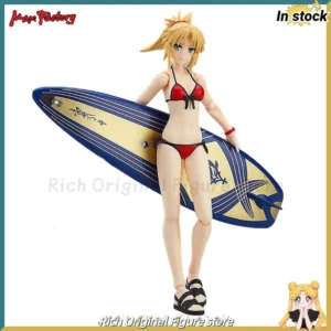 【In Stock】Original Max Factory Figma#EX-062 Fate / Grand Order Mordred Rider Swimsuit Ver. Anime 1/12 Action Figure Model Toys