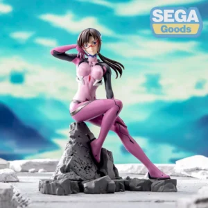 JP In-Stock SEGA Evangelion New Theatrical Edition Luminasta Mari 30th Anniv Prize Figure, Eco-PVC, SEGA Logo, Senior Collectors