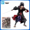 Bandai Banpresto Naruto Shippuden Figurines Vibration Stars Uchiha Sasuke PVC Anime Model Collectible Figure