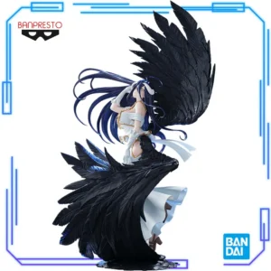 In Stock Bandai Original Genuine Banpresto Evolve Overlord Albedo Empress of Darkness 32cm Collections Model Toy Figures Gift
